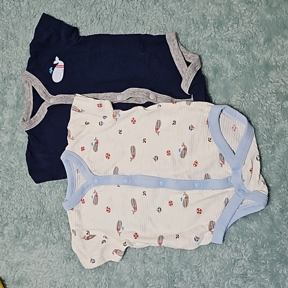 Whale button down onsises